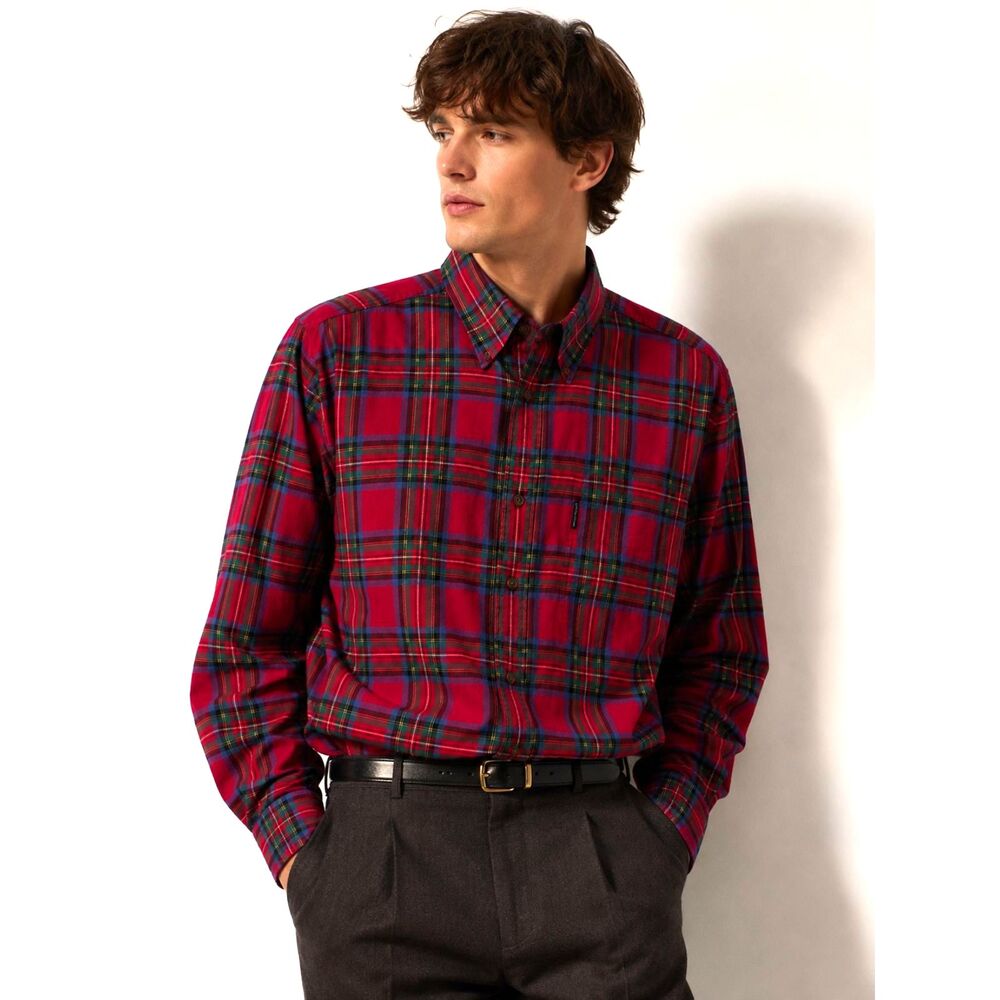Vintage Chaps Ralph Lauren Plaid Flannel Shirt Men’s XL 100% Cotton